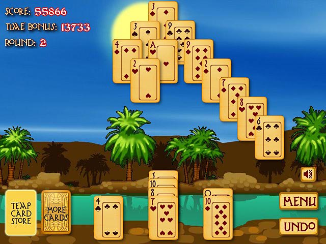 www pyramid solitaire ancient egypt